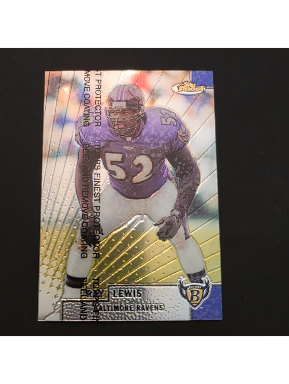 1999 Topps Finest - Ray Lewis #106